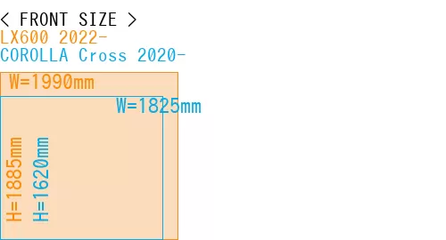 #LX600 2022- + COROLLA Cross 2020-